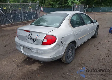 2000 Dodge Neon Highline from USA, damaged, VIN 1B3ES46C5YD731845